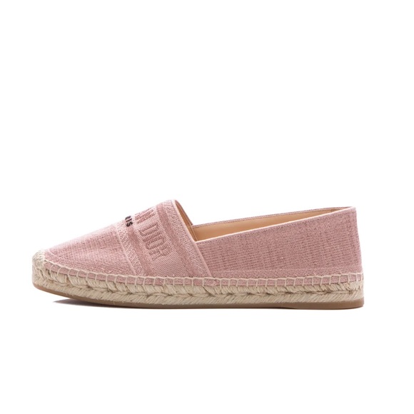 Christian Dior Rose Granville Espadrilles - Picture 2 of 13